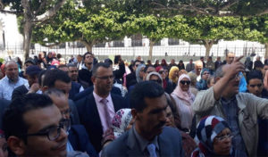 Tunisie : Grève des employés de la présidence du gouvernement (photos)