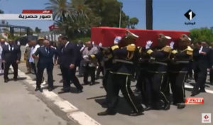 Tunisie : La dépouille du président Caïd Essebsi au Palais de Carthage