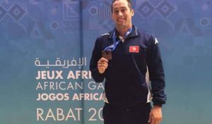 Jeux Africains rabat 2019 – Natation : Médaille de bronze et record de Tunisie pour Wassim Elloumi