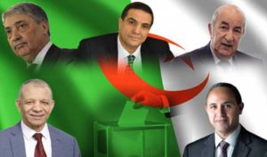 Élections Présidentielle en Algérie: les cinq candidats