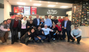Visite de Tony Lowings, Global CEO de KFC en Tunisie
