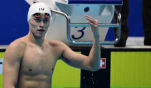 Natation – Dopage : Huit ans du suspension pour le nageur chinois Sun Yang