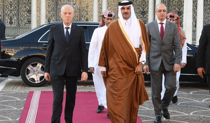 Fin de la visite de l’Emir du Qatar en Tunisie