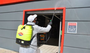 Tunisie : Stérilisation des grandes surfaces à Tunis