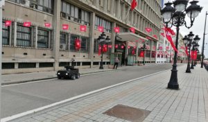 Tunisie : PGuard, un robot pour faire des patrouilles à l’Avenue Habib Bourguiba