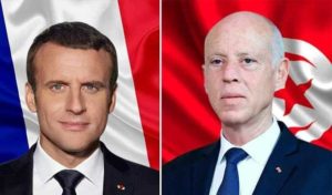 Entretien téléphonique entre les présidents Kaïs Saïed et Macron