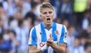 Liga espagnole : le Norvégien Odegaard touché au genou droit