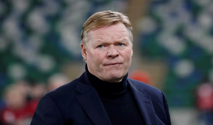 Liga espagnole (FC Barcelone) : deux matchs de suspension pour l’entraîneur Koeman