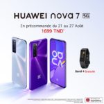 La nouvelle star de la série NOVA, le Huawei Nova 7 5G, est disponible en précommande