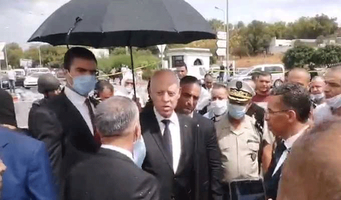 Tunisie : Kais Saied se rend à Aïn Skhouna