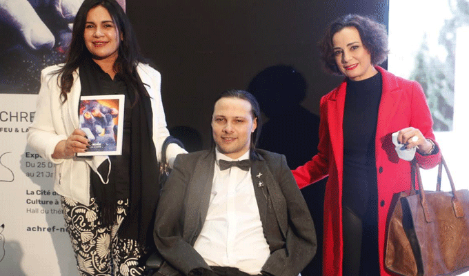 Achref Nemri, l’artiste qui transforme son handicap en atout
