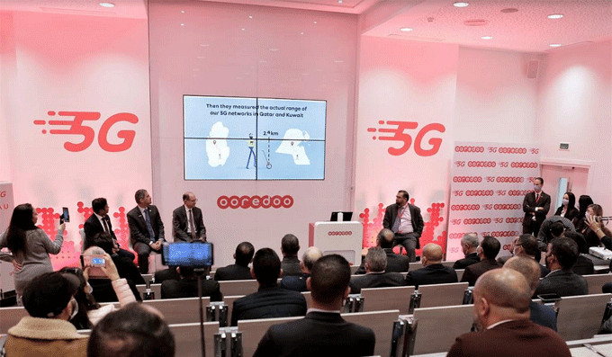 Ooredoo atteint  2,2 Gbps dans son premier essai 5G