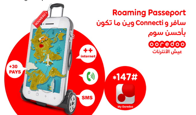 Ooredoo votre partenaire voyage par excellence dans 38 destinations !