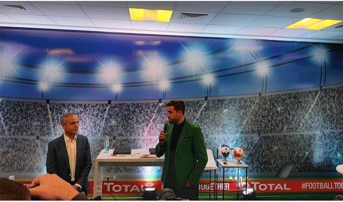 L’“ambassadeur Foot“ de Total Tunisie se nomme Karim Haggui