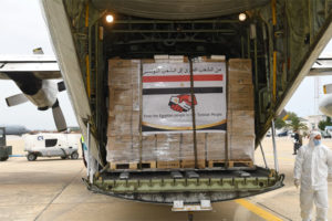 Al Sissi envoie un avion chargé d’équipements médicaux pour la Tunisie
