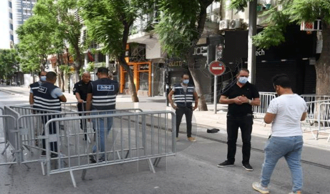 Tunisie: Les forces de l’ordre bloquent tout accès à l’avenue Habib Bourguiba