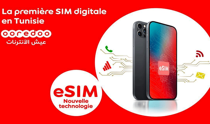 Une première en Tunisie : Ooredoo lance eSIM, dernière évolution de la carte SIM