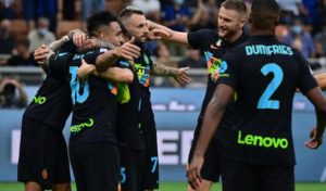 Italie: L’Inter domine l’Udinese (2-0) et conforte sa 3e place