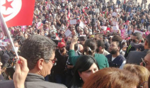 Tunsie : Rassemblement des partisans du PDL à la station TGM