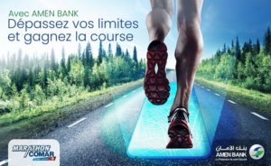 Amen Bank partenaire du Marathon COMAR Virtual Run