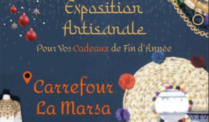 Tunisie : Exposition artisanale à Carrefour La Marsa