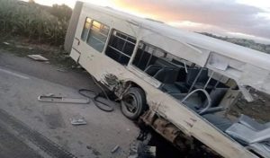 Accident grave : un bus scolaire dérape à Sidi Thabet