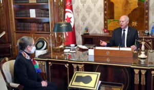 Tunisie : Kaïs Saïed reçoit la cheffe du gouvernement