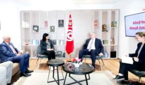 Tunisie : André Parant chez Abir Moussi