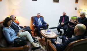 Les dirigeants du Courant démocrate rencontrent André Parant