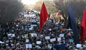 Manifestations contre la forte inflation en Iran