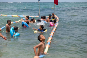 L’Égypte aménage une plage pour les baigneurs aveugles