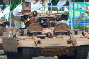 L’Algérie a pour la première fois montré publiquement le Tank Terminator acheté en Russie