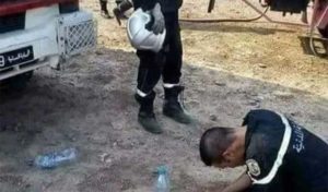 Incendie Djebal Boukornine : Photo du jour