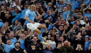 Foot-Angleterre: Haaland proche d’un retour à Manchester City après deux mois d’absence