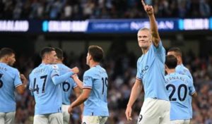 Ligue des champions: Manchester City l’emporte 3-1 à Copenhague en 8e de finale aller