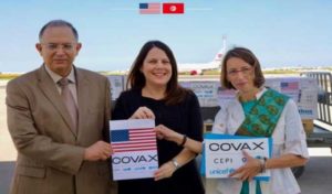 Don des Etats-Unis à la Tunisie de 100 620 doses de vaccin via le dispositif COVAX