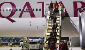 Qatar Airways transporte l’équipe nationale de football du Qatar et 140 FIFA Legends à la Coupe du Monde de la FIFA 2022™