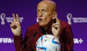 Coupe du Monde de Football : ”La sécurité des joueurs, priorité des arbitres” (Collina)
