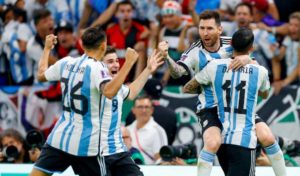 Coupe du Monde de Football (finale): l’Argentine sacrée en battant la France aux tirs au but 4-2 t.a.b.