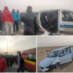 Gafsa : Plusieurs blessés dans une collision entre trois véhicules