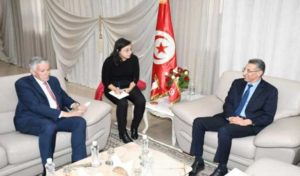 Taoufik Charfeddine s’entretient avec l’ambassadeur de France en Tunisie