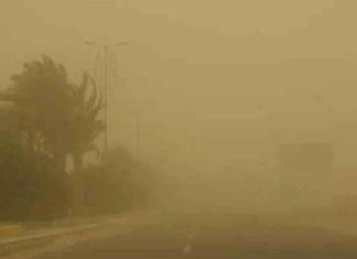 Vents violents et sable : alerte à la vigilance sur les routes du Sud