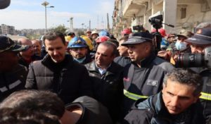 Syrie : Bachar Assad en visite à Alep