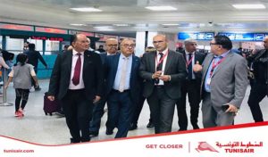 Khaled Chelly en visite d’inspection à l’aéroport Tunis-Carthage