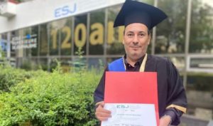 Succès académique pour Moez Ben Gharbia : Un deuxième Master à Paris
