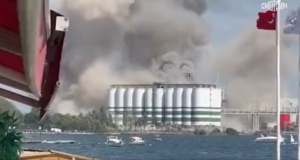 Explosion Dévastatrice en Turquie : Un Entrepôt de Céréales Frappé par une Violente Déflagration (Vidéo)