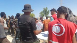 La Tunisie et la Libye affirment la prise en charge de tous les migrants bloqués à la frontière