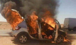 Incendie mortel à Sfax : conducteur retrouvé carbonisé dans sa voiture !