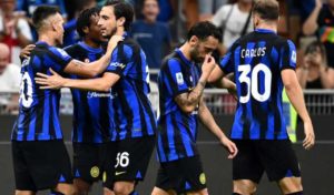 Supercoupe d’Italie: l’Inter Milan rejoint Naples en finale