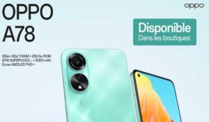 OPPO dévoile son nouveau smartphone A78 en Tunisie